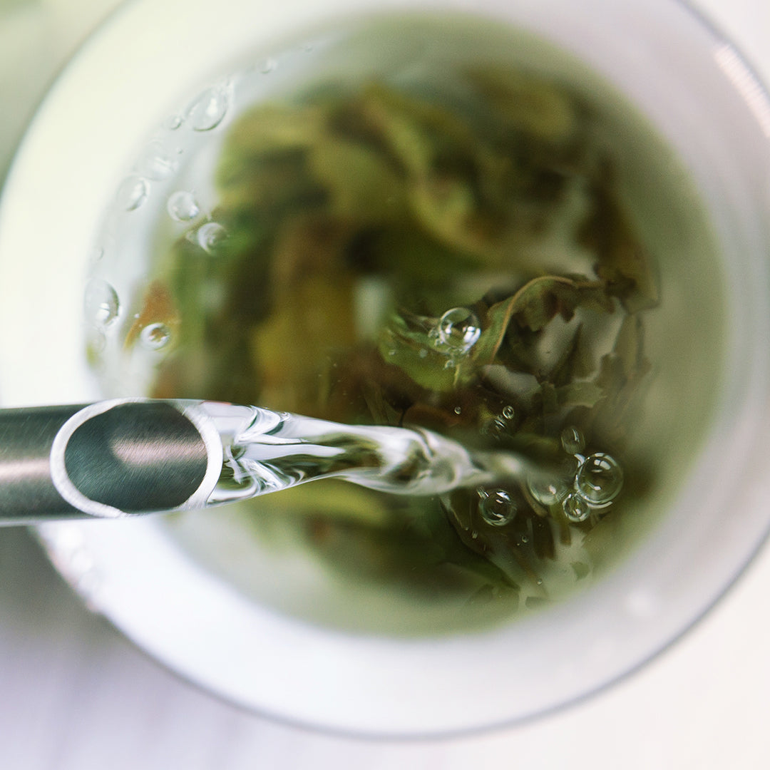 Nepali Green Pearls tea from Ilam Nepal. Tinjure. Young Mountain Tea