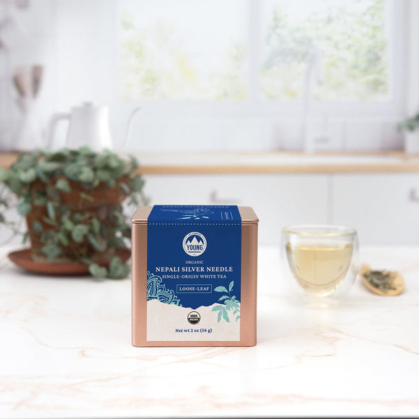 Young Mountain Tea LLC Tea 2 oz ($0.98/cup) Organic Nepali Silver Needle