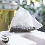 Young Mountain Tea Tea Organic Green Pearl Tea Bags (Gunpowder Green)