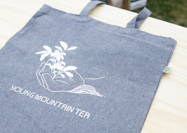Young Mountain Tea Recycled Cotton Tote Bag