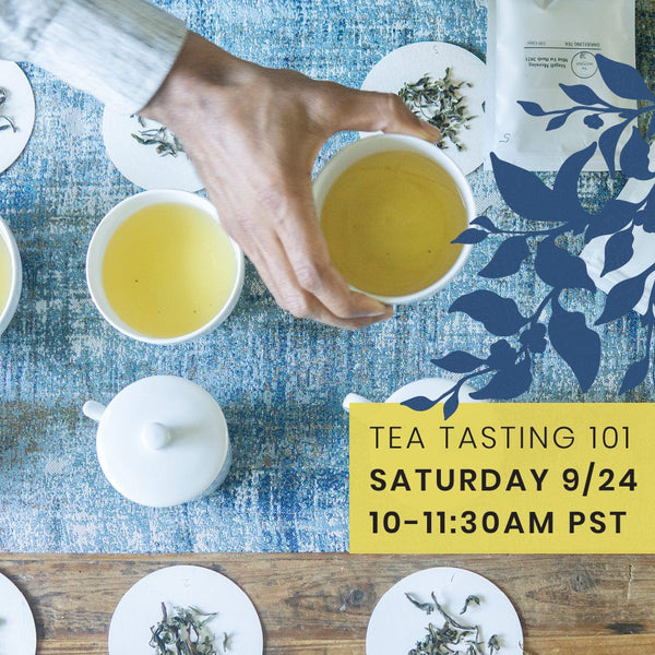 Young Mountain Tea Event Virtual Workshop: Tea Tasting 101